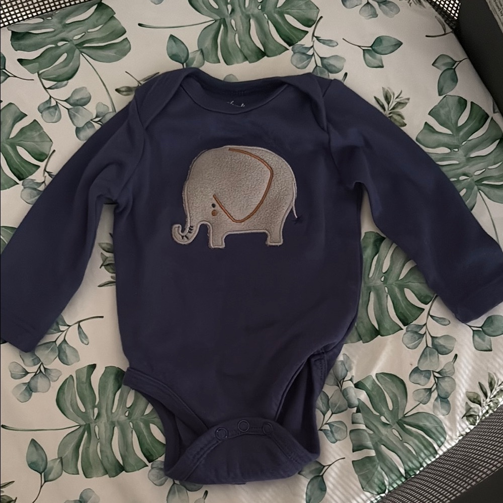 Blue Elephant Kids One Piece